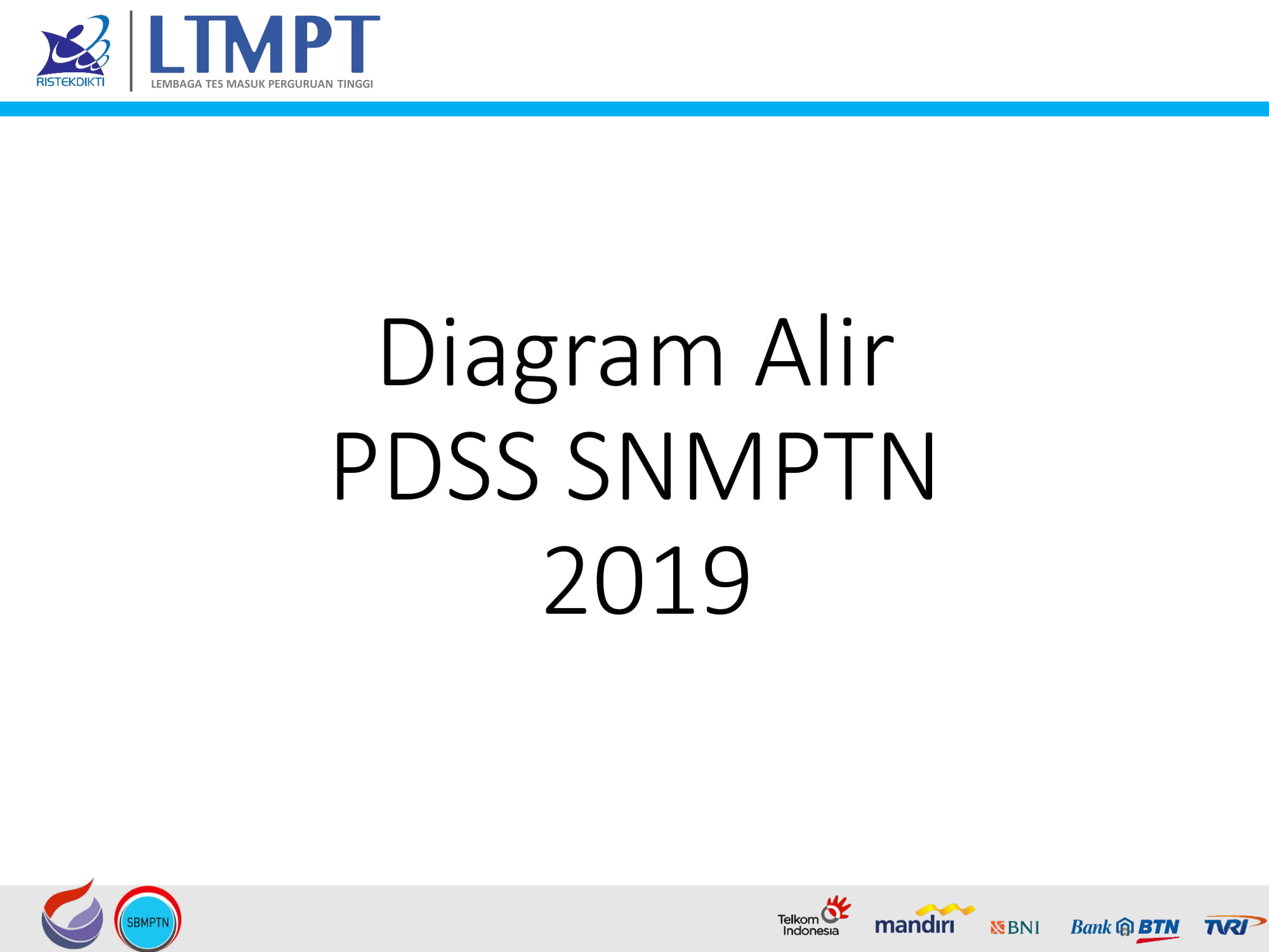 Diagram Alir Pangkalan Data Sekolah dan Siswa PDSS SNMPTN 2019