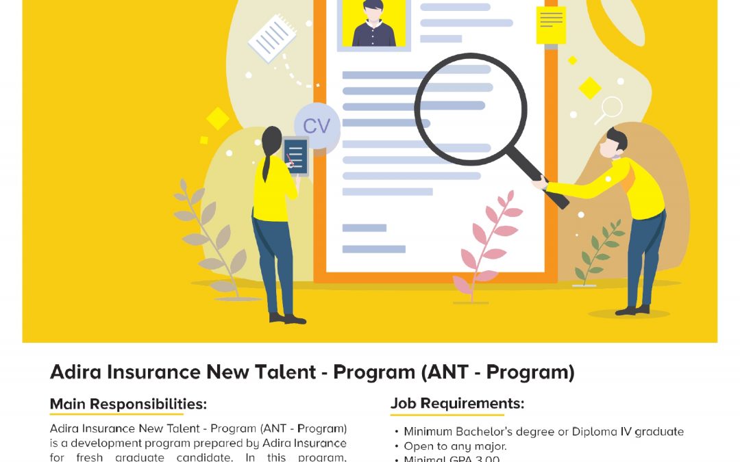 Info Loker: Adira Insurance New Talent Program