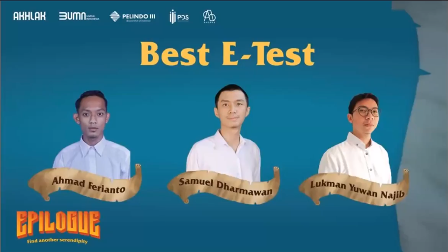 Mahasiswa ITK Best E-test Pada PMMB Batch 1 2021 di PT Pelindo III