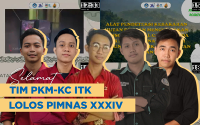 Selamat Tim PKM-KC ITK Lolos PIMNAS 34