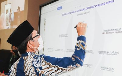Press Release : Pencanangan Zona Integritas Di Kawasan Institut Teknologi Kalimantan