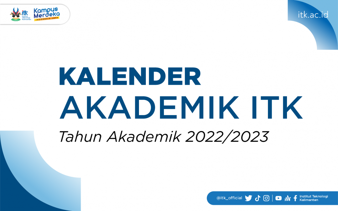 Kalender Akademik ITK Tahun Akademik 2022/2023