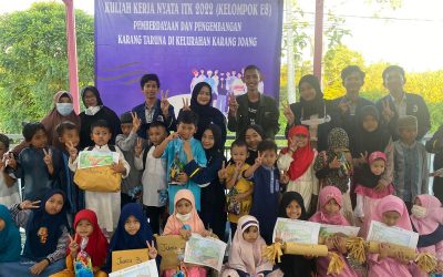 Bersama Karang Taruna Kelurahan Karang Joang, Program KKN ITK Melaksanakan Kebaktian Sosial Terhadap Masyarakat Sekitar
