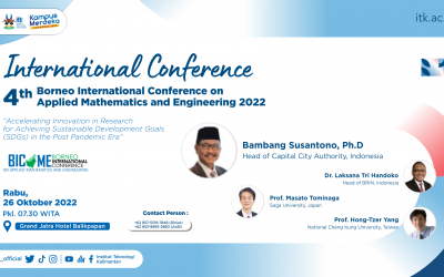 The 4th Borneo International Conference on Applied Mathematics and Engineering (BICAME) 2022