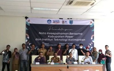 Penandatanganan Nota Kesepahaman Bersama Kabupaten Paser dan Institut Teknologi Kalimantan
