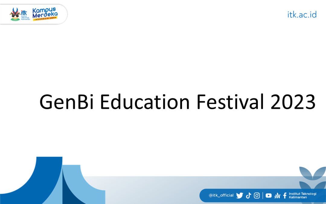GenBi Education Festival 2023