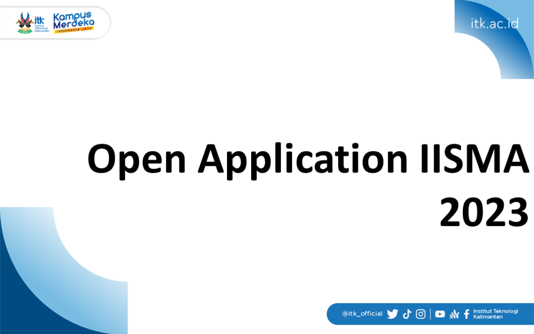 Open Application IISMA 2023