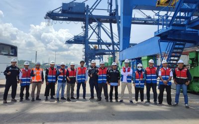 Kunjungan Industri Teknik Perkapalan ITK ke PT KKT ( Kaltim Kariangau Terminal ) dan PT. Equiport inti indonesia Balikpapan