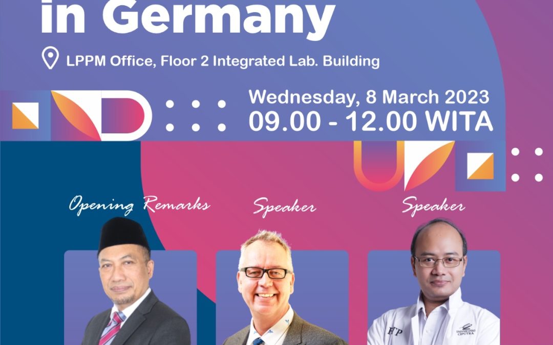 GERMAN RESEARCH INFO DAY