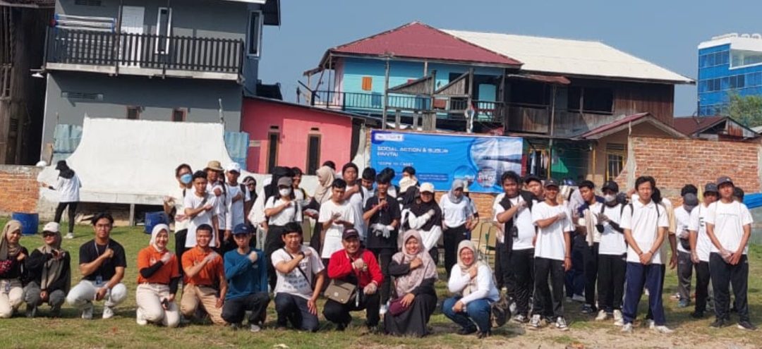 Rayakan Dies Natalis 9 ITK dengan Aksi Sosial Berkunjung ke Panti Asuhan Hingga Lakukan Susur Pantai di Balikpapan