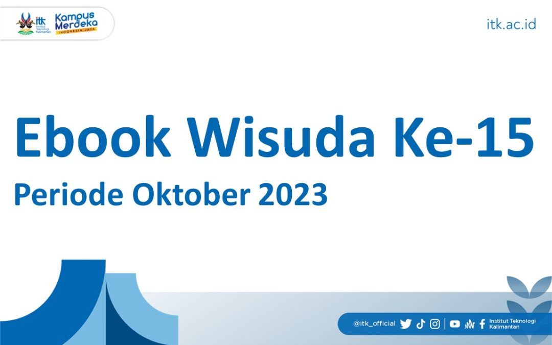 Ebook Wisuda Ke-15 Periode Oktober 2023