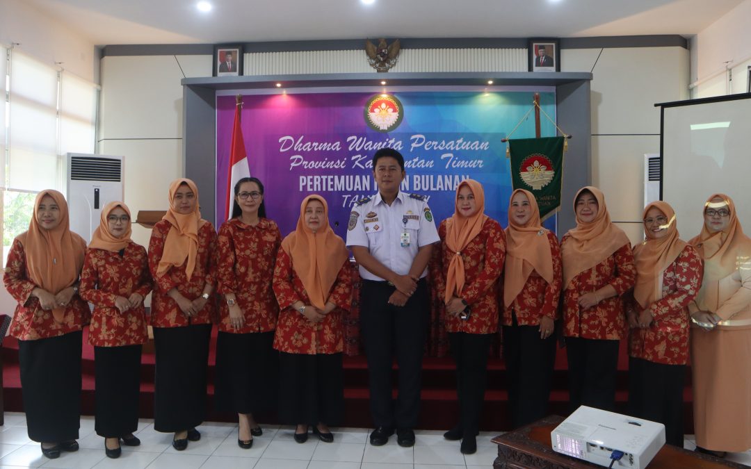 DWP ITK Aktif Berpartisipasi dalam Pertemuan Rutin Bulanan Dharma Wanita Persatuan Provinsi Kalimantan Timur Tahun 2024